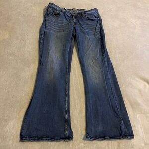 Vigoss Women's Boot Cut Jeans - Deep Blue